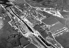 Aerial view of Ballyshannon